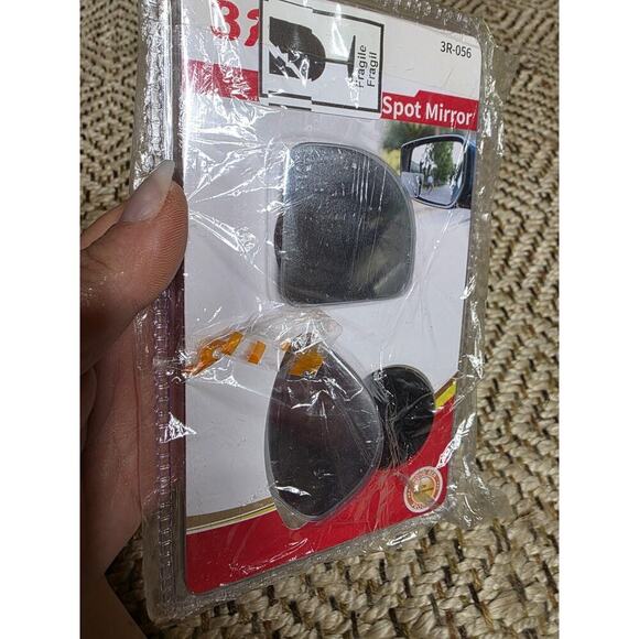 Blind Spot Mirror for Car (2 Pack) - HD Frameless Wide-Angle Convex Mirror for S - Picture 10 of 13
